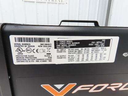 Crown V-Force FS3 Forklift Battery Charger 24V/36V/48V 200A 480V