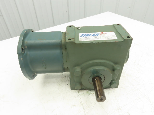 Dodge Tigear 2 26S10R Worm Gearbox 10:1 Reducer 175 RPM 4.8Hp 140TC RH Output