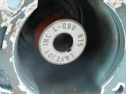 Dodge Tigear 2 26S10R Worm Gearbox 10:1 Reducer 175 RPM 4.8Hp 140TC RH Output