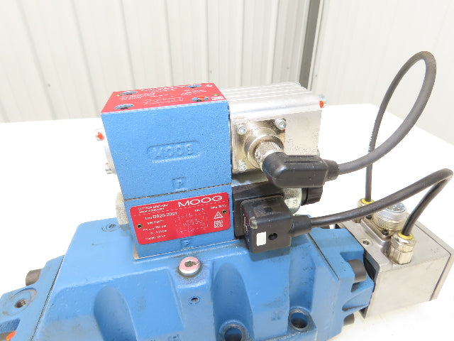 Moog D684Z4815G / P05HXUU6SEY2-N Proportional Servo Valve 24V D633-7368