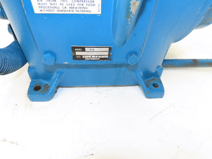 Quincy 310 Air Compressor 2-3HP Two-Stage Reciprocating Pump Only
