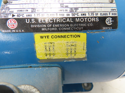 US Electrical - Unimount 125 Pump Motor 1.5HP 1730 RPM 230/460V 3PH 145T