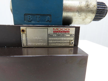 Moog HPN703404 CCE50A6RH1X10 Cartridge Valve 0810091227 XEB12603-000-21