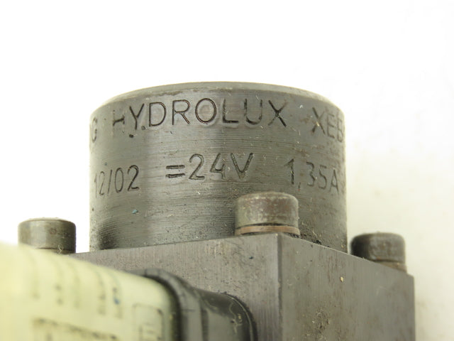 Moog Hydrolux WES22E10C1B1SBN Hydraulic Cartridge Valve 24V HPN630458