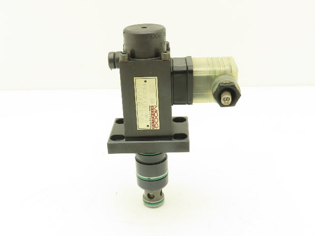 Moog Hydrolux WES22E10C1B1SBN Hydraulic Cartridge Valve 24V HPN630458