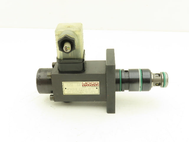 Moog Hydrolux WES22E10C1B1SBN Hydraulic Cartridge Valve 24V HPN630458