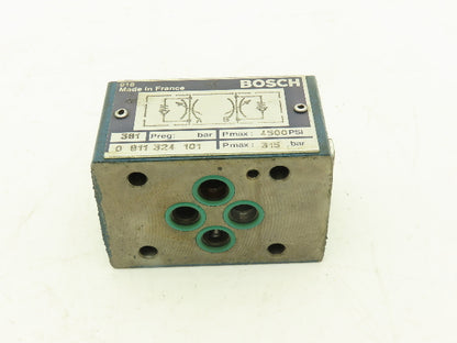 Bosch 0 811 324 101 Hydraulic Control Check Valve 4500psi 0811324101