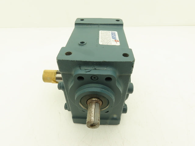 Dodge Tigear 2 20S25L Worm Gearbox 25:1 Reducer 70 RPM 1.11Hp LH 788 In-Lb