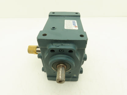 Dodge Tigear 2 20S25L Worm Gearbox 25:1 Reducer 70 RPM 1.11Hp LH 788 In-Lb