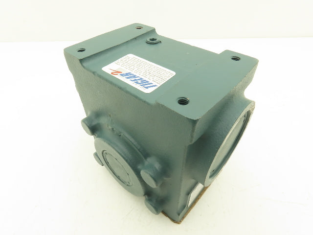 Dodge Tigear 2 17S15L Worm Gearbox 15:1 Reducer 116 RPM 1.27Hp LH 583 In-Lb