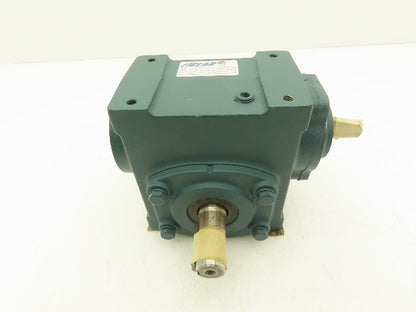 Dodge Tigear 2 17S15L Worm Gearbox 15:1 Reducer 116 RPM 1.27Hp LH 583 In-Lb