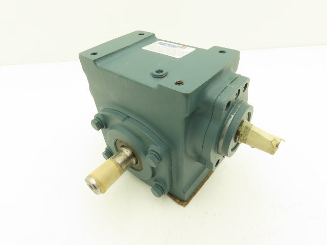 Dodge Tigear 2 17S15L Worm Gearbox 15:1 Reducer 116 RPM 1.27Hp LH 583 In-Lb