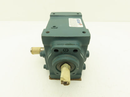 Dodge Tigear 2 17S15L Worm Gearbox 15:1 Reducer 116 RPM 1.27Hp LH 583 In-Lb