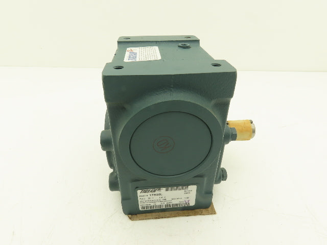 Dodge Tigear 2 17S20L Worm Gearbox 20:1 Reducer 88 RPM 1Hp LH 602 In-Lb