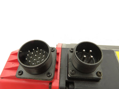 Fanuc A06B-0313-B041 AC Servo Motor 0.75kW 3000RPM 127V 3PH 2.9Nm 4.2A Encoder