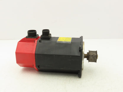 Fanuc A06B-0313-B041 AC Servo Motor 0.75kW 3000RPM 127V 3PH 2.9Nm 4.2A Encoder