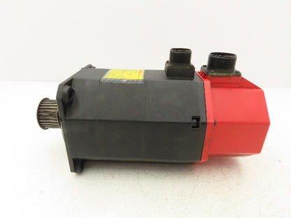 Fanuc A06B-0313-B041 AC Servo Motor 0.75kW 3000RPM 127V 3PH 2.9Nm 4.2A Encoder