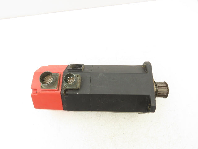 Fanuc A06B-0512-B031 AC Servo Motor 0.9kW 2000RPM 110V 3PH 5.9Nm 6.8A Encoder