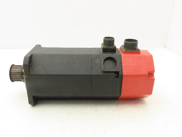 Fanuc A06B-0512-B031 AC Servo Motor 0.9kW 2000RPM 110V 3PH 5.9Nm 6.8A Encoder