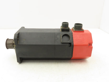 Fanuc A06B-0512-B031 AC Servo Motor 0.9kW 2000RPM 110V 3PH 5.9Nm 6.8A Encoder