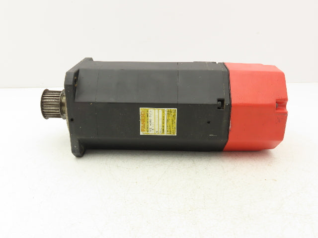 Fanuc A06B-0512-B031 AC Servo Motor 0.9kW 2000RPM 110V 3PH 5.9Nm 6.8A Encoder