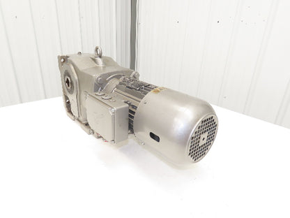Nord 9032.1AX-90SP/4 Gearmotor 140:1 Speed Reducer 12 RPM 1.5Hp 230/460V