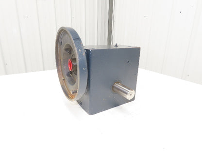 Hub City 324 Worm Gearbox 15:1 Reducer 6Hp 117 rpm 143TC RH Output