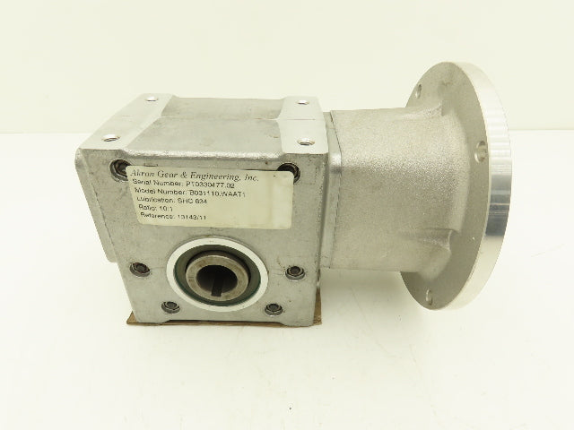 Cone Drive B031110WAAT1 Worm Gearbox 10:1 Speed Reducer 175rpm 56C Hollow Output