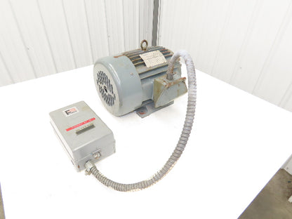 AO Smith AT01004 Electric Motor 10Hp 1755 RPM 208-230/460V 3PH TEFC 215T Frame