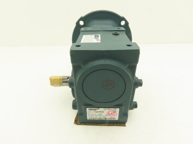 Dodge Tigear 2 17Q07R56 Worm Gearbox 7:1 Reducer 250 RPM 2Hp 56C RH 600 In-Lb