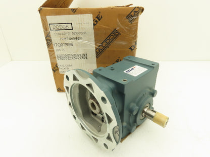 Dodge Tigear 2 17Q07R56 Worm Gearbox 7:1 Reducer 250 RPM 2Hp 56C RH 600 In-Lb