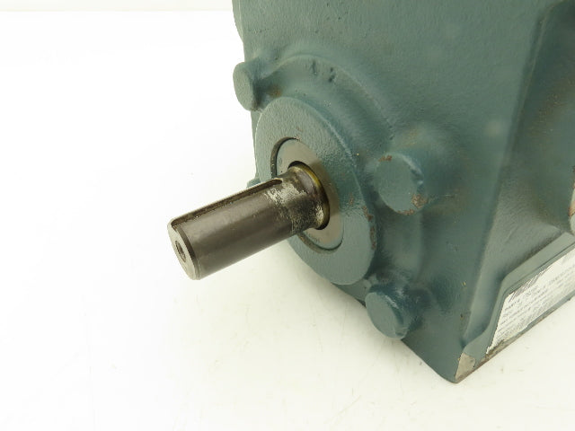 Dodge Tigear-2 17S25R Worm Gearbox 25:1 Reducer 70rpm .88Hp RH 609 In-Lb