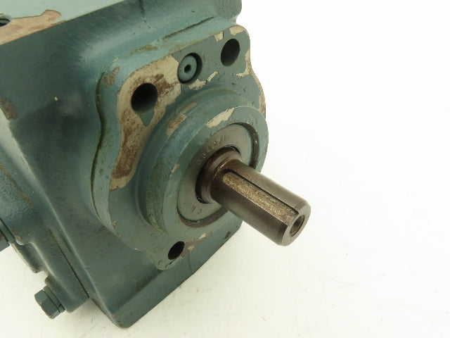 Dodge Tigear-2 17S25R Worm Gearbox 25:1 Reducer 70rpm .88Hp RH 609 In-Lb