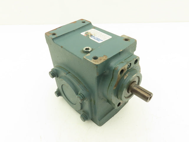 Dodge Tigear-2 17S25R Worm Gearbox 25:1 Reducer 70rpm .88Hp RH 609 In-Lb