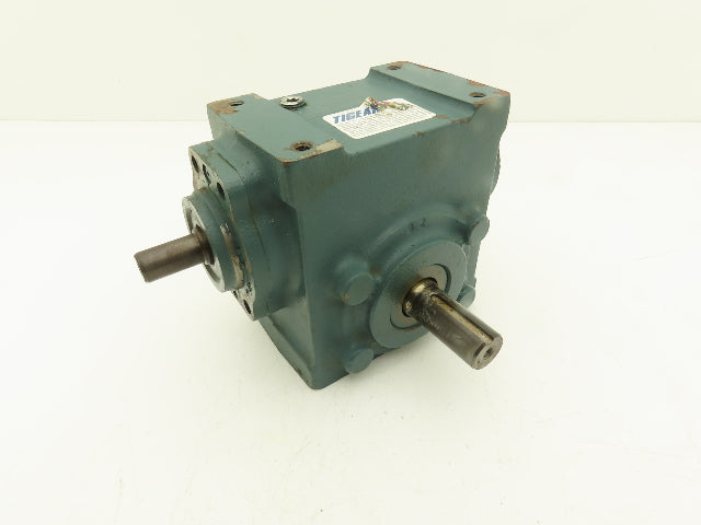 Dodge Tigear-2 17S25R Worm Gearbox 25:1 Reducer 70rpm .88Hp RH 609 In-Lb