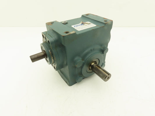 Dodge Tigear-2 17S25R Worm Gearbox 25:1 Reducer 70rpm .88Hp RH 609 In-Lb
