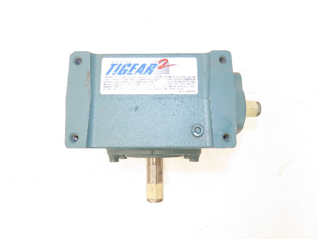 Dodge Tigear 2 26S20L Worm Gearbox 20:1 Reducer 88 RPM 2.7Hp LH 1673 In-Lb