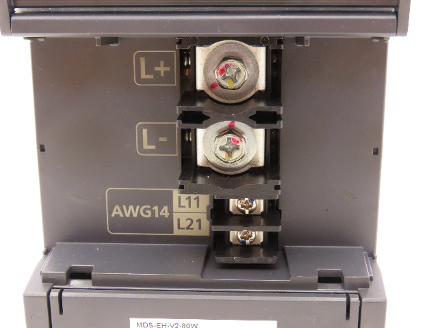 Mitsubishi MDS-EH-V2-80W Servo Amplifier Drive 7kW 648VAC In 323VAC 3PH 21A Out