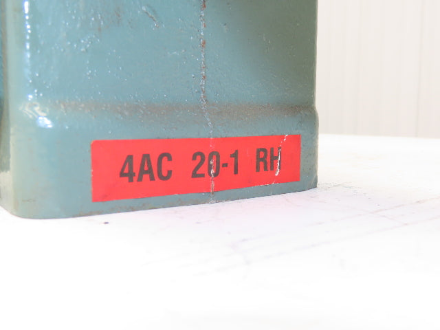 Hytrol 4AC 20-1 RH Conveyor Gearbox 20:1 Reducer 88rpm 1Hp 56C Right Hand