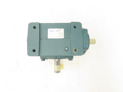 Dodge Tigear-2 23S25L Worm Gearbox 25:1 Reducer 70rpm 1.65Hp LH 1184 In-Lb
