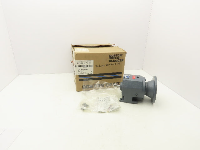 Boston Gear F832B-5.7S-B5 Inline Helical Reducer 5.54:1 Gearbox 316rpm 2.9Hp 56C