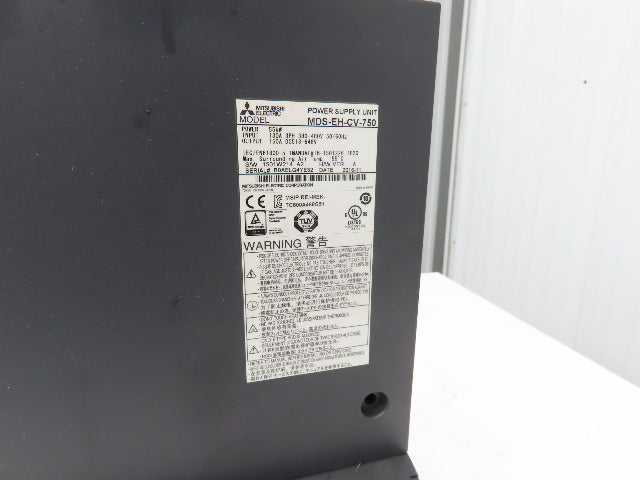 Mitsubishi Electric MDS-EH-CV-750 Power Supply Unit 55kW 150A 513-648VDC Ver A