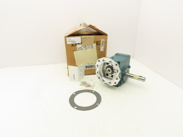 Dodge Tigear 2 202Q25R56 Worm Gearbox 25:1 Reducer 70rpm 1.14Hp RH 56C 788 In-Lb