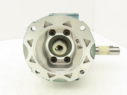 Dodge Tigear 2 202Q25R56 Worm Gearbox 25:1 Reducer 70rpm 1.14Hp RH 56C 788 In-Lb