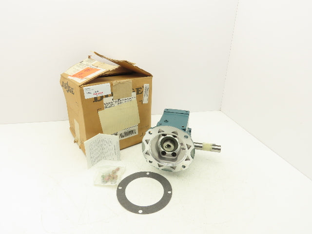 Dodge Tigear 2 202Q25R56 Worm Gearbox 25:1 Reducer 70rpm 1.14Hp RH 56C 788 In-Lb