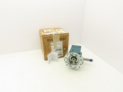 Dodge Tigear 2 202Q20R56 Worm Gearbox 20:1 Reducer 88rpm 1.37Hp RH 56C 796 In-Lb