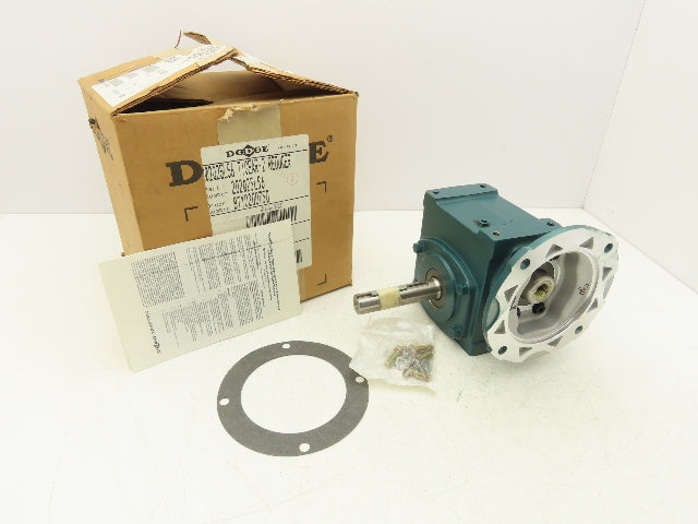 Dodge Tigear 2 202Q25L56 Worm Gearbox 25:1 Reducer 70rpm 1.14Hp LH 56C 788 In-Lb