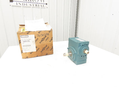 Dodge Tigear 2 26S10L Worm Gearbox 10:1 Reducer 175rpm 4.8Hp LH 1576 In-Lb
