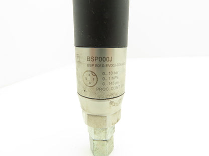 Balluff BSP B010-EV002-D00A0B-S4 BSP000J Digital Pressure Sensor 10 Bar 18-36VDC