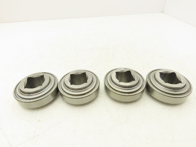Honeywell W208PPX SST Square Bore Ball Bearing 1-3/16" Bore x 80mm OD Lot of 4